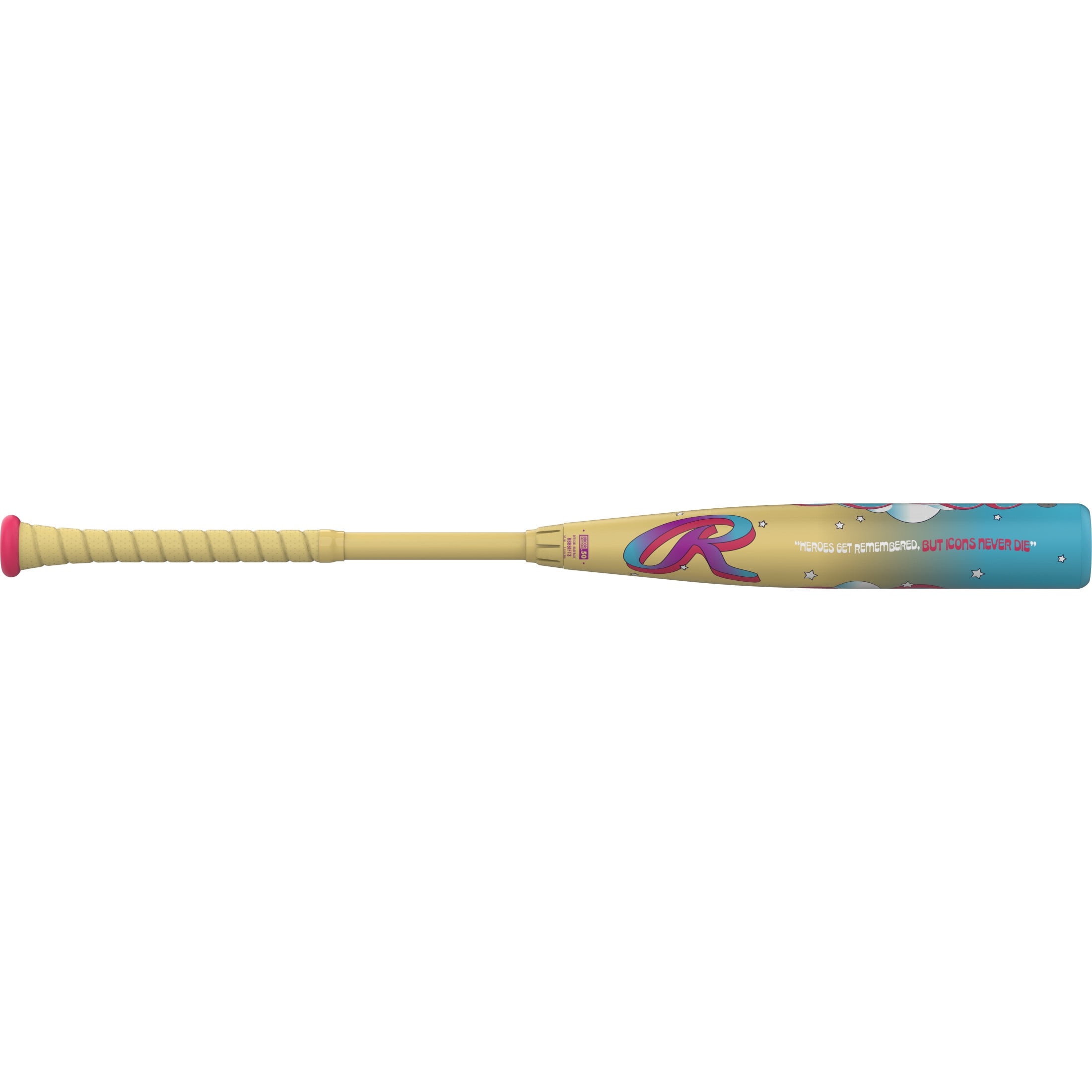 Rawlings | 2027 | Icon Fest Baseball Bat | BBCOR | 2 5/8 Barrel | 33 Inch | -3