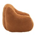thumbnail image 4 of Bean Bag Chair with Filler, Bean Bag Sofa with Tufted Soft Stuffed Filling, Fluffy and Lazy Sofa, Comfy Cozy Beanbag Chairs with Memory Foam for Dorm, Apartment, Living Room (Yellow), 4 of 11