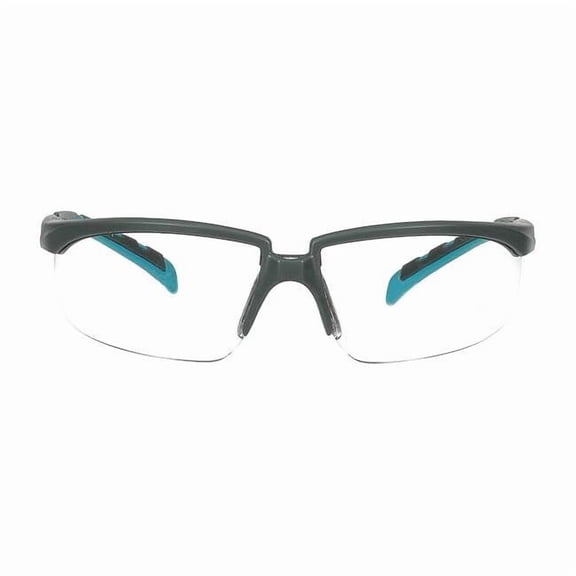 3M Solus 1000-Series S1102SGAF, Black/Blue, Grey Scotchgard Anti-fog Lens