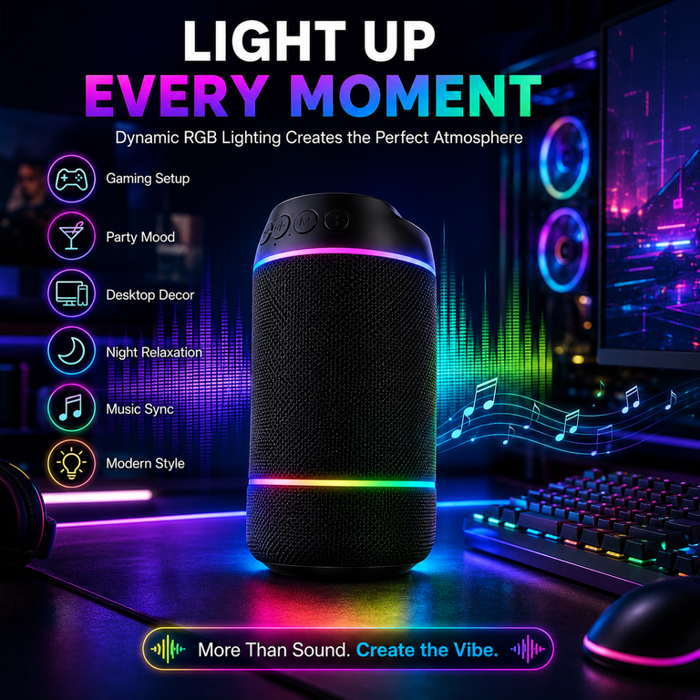 NIUTA Magnetic Split Bluetooth Speaker - Black photo 6