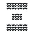 thumbnail image 3 of Decodeary 12piece Non Slide Pads Rugs And Mats In Place With These Reliable Grippers PU Rug Tapes No Residue And Damage Black Heart-shaped 5Set, 3 of 6