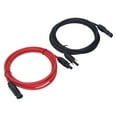 thumbnail image 4 of 4mm² Solar Panel Extension Cable, Solar Extension Cable Flame Retardant 2pcs Excellent Electrical Conductivity 1000V DC  For Home 1m / 3.3ft,3 M / 9.8ft,5m / 16.4ft,10m / 32.8ft, 4 of 8