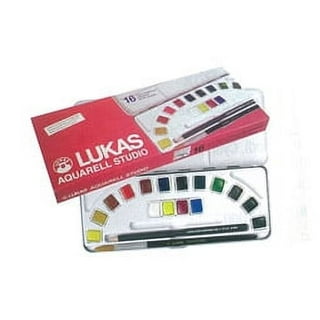 LUKAS Cryl Studio Acrylic Paint Suitcase Set of 9 - 100ml Tubes of  Professional Grade Paint from Germany