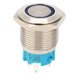 thumbnail image 2 of 2 interruptores de botón de 12 ~ 24 V CC, interruptor de botón de metal autoblocante de 16 mm con azul claro VoborMX herramienta, 2 of 8