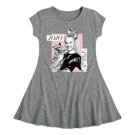 

JoJo Siwa - Shine Bright - Toddler And Youth Girls Fit And Flare Dress