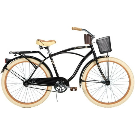 bike huffy lusso nel cruiser bikes walmart classic inch beach ride mens mountain bicycle
