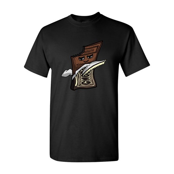 Too Cute To Eat Candy Bar Adult DT T-Shirts Tee