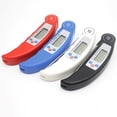 thumbnail image 4 of Digital Thermometer Meat BBQ Grilling Temperature Probe Kitchen Kitchen Wireless Temperature Cooking Wireless Food Thermometer, Red, 4 of 9
