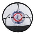 thumbnail image 4 of Black Nylon Mesh Folding Golf Chipping Net Balls Collector Bracket Bag Training Accessory, 4 of 8