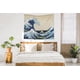 thumbnail image 4 of Tapiz de fondo ondulado Kanagawa Surf 130x150cm, 4 of 5