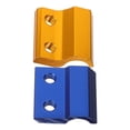 thumbnail image 1 of Phenofice 2pcs Shifter Cable Clamp Cable Clamp Aluminum Alloy Blue Motorcycle Riding, 1 of 8