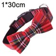 thumbnail image 2 of Collar navideño de lana para perros Dinheiro Dog con lazo de nailon cálido y suave,, 2 of 5