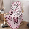thumbnail image 5 of Sister Blankets from Sister, Sister Birthday Gifts Butterfly, Sister Gifts, Birthday Gifts for Sister, Gifts for Sister, Sisters Gifts from Sister, Sister Gifts for Christmas, Sister Blanket 60"x50", 5 of 5