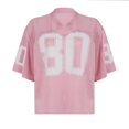 thumbnail image 4 of WERYOUNG Women's T Shirts Streetwear Number Printed Loose Fit T-Shirts Short Sleeve Casual Tees Trendy Top L, 4 of 4