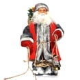 thumbnail image 1 of Bewildely 11in Regalo de Año Nuevo Muñeco de Papá Noel Decoraciones para el hogar Regalos Navidad Juguetes para niños Adornos Feliz Navidad Kits de decoración para fiestas No.01 Bewildely HA008536-01B, 1 of 6