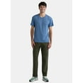 thumbnail image 2 of Athletic Works Men's Open Leg Fleece Pants, Sizes XS-4XL, 2 of 5