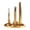 Gold, variant on hejhncii Miniature Shanghai Skylines Model Featurings Orientals Pearls Tower Electroplated Alloys Art Piece For Vintages Styles Interior