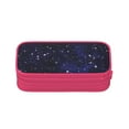 thumbnail image 2 of TEQUAN Large Capacity Pencil Case, Blue Starry Sky Pattern Pencil Pouch 2 Compartments Pencil Bag (Pink), 2 of 7