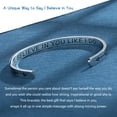 thumbnail image 3 of Sam & Lori Gifts for Teen Girls Teenager Inspirational Bracelet for Women Her Best Friend Cuff Christmas Stocking Stuffers Valentine, 3 of 7