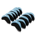 thumbnail image 1 of 11 Uds Fundas protectoras de cabeza de hierros de Golf perfecl Neopreno Azul, 1 of 8
