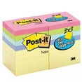 thumbnail image 2 of Post It Notes Value Pack 3in X 3in 18 Blocks 100 Sheets Each, 2 of 2