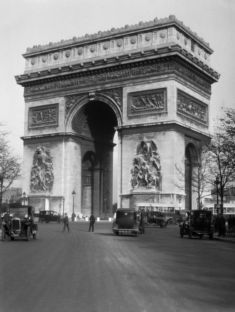 CINEMA DE PARIS black white 1920 vintage print for glass frame 36" x 24" 