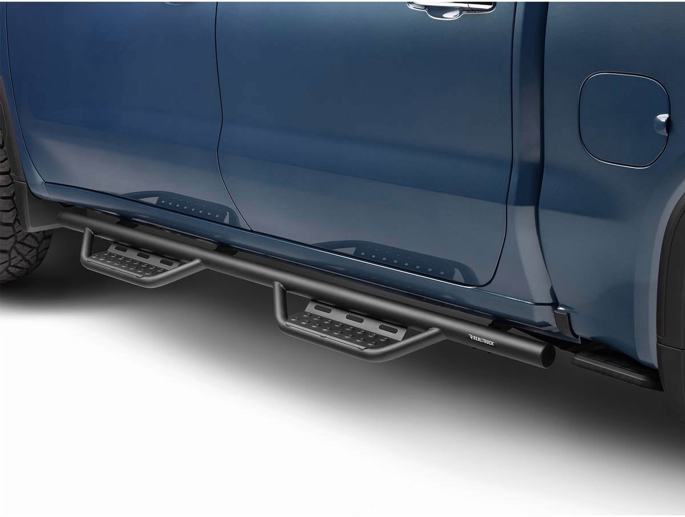 N-Fab Cab Length Textured Black RS Nerf Steps Fit 10-24 Toyota 4Runner (No 10-19 Ltd and 10-13 SR5 ) 4 Door SUV, SRW Gas