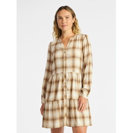 Lenago Sun Dresses for Women Plus Size Fashion Casual Spring And Summer V-neck Three-quarter Sleeve Printed Dress Beach Flowy Long Dress