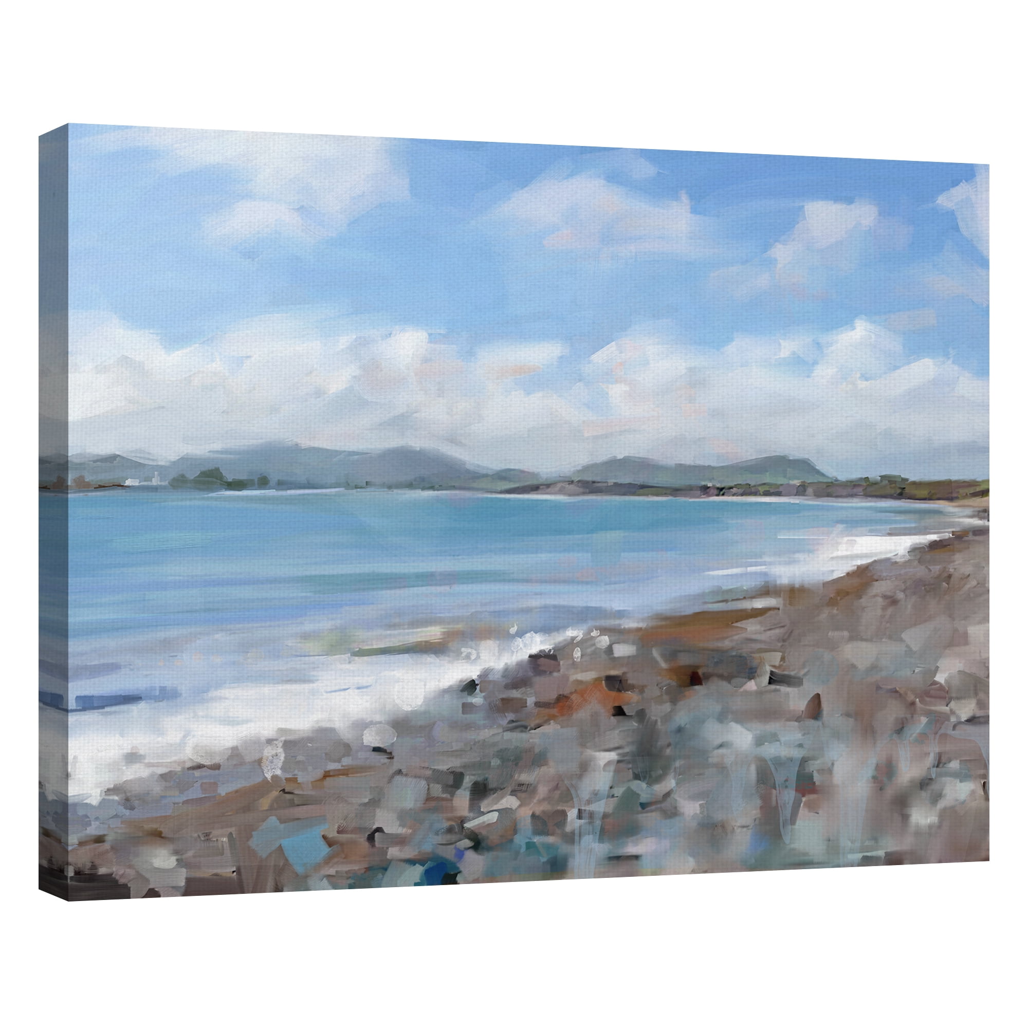 Masterpiece Art Gallery Shoreline by Studio Arts Canvas Art Print