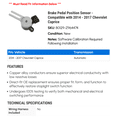 thumbnail image 2 of Brake Pedal Position Sensor - Compatible with 2014 - 2017 Chevy Caprice 2015 2016, 2 of 2