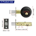 Keyed Alike Entry Door Locks Single Cylinder Deadbolts Exterior Door