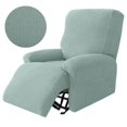 thumbnail image 1 of Funda para sofá reclinable, funda para sillón, funda para sofá, antipolvo, antideslizante, funda para silla de niño perezoso, funda de asiento Universal de Color sólido, 1 pieza, 1 of 4