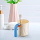 thumbnail image 3 of Vaso de enjuague bucal premium con soporte para cepillos de dientes: diseño de alta gama para parejas y estudiantes, accesorio dental multicolor con ranura de silicona y agarre seguro., 3 of 6