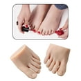 thumbnail image 5 of Practice Fake Foot Model Half Foot Accessory Manicure Tool Professional Foot Mannequin Flexible Soft Durable Nail Practice Foot Mannequin B, 5 of 7
