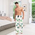 thumbnail image 7 of Christmas Trees Men's Pajama Pants Cotton Long Sleepwear Lounge Pants S, 7 of 7