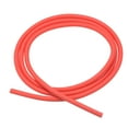 thumbnail image 1 of Tubo de goma de látex natural 1.6mm ID 3.2mm OD 3.3ft Negro Altamente Elástico Rojo 1/8" x 1/4", 1 of 5