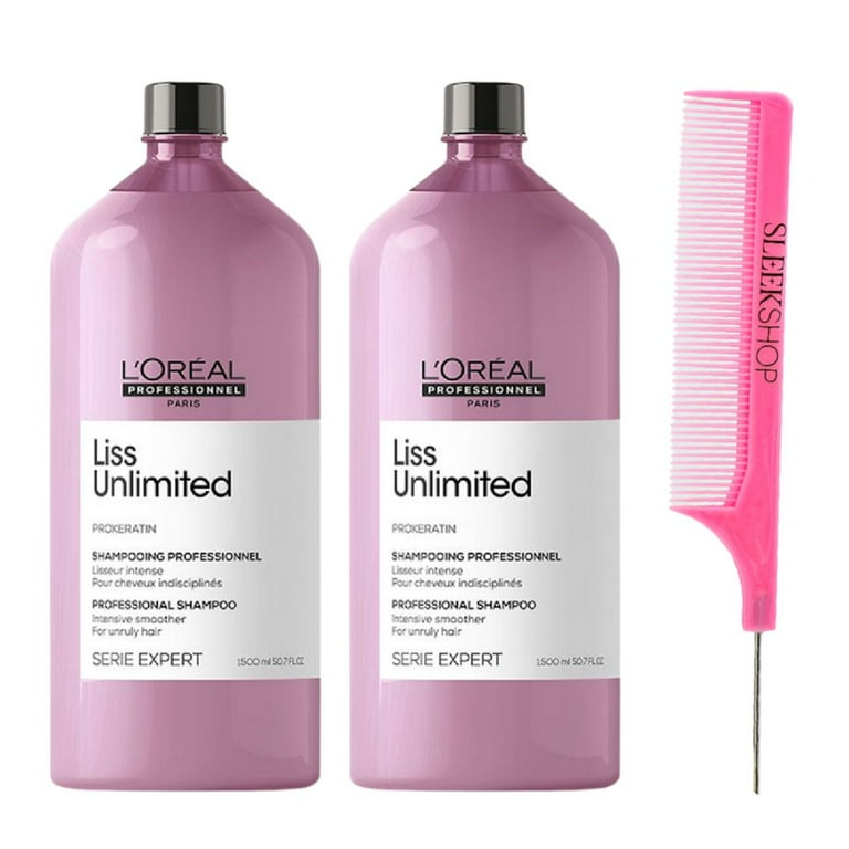 L'Oreal SerieExpert Liss Unlimited Prokeratin Shampoo ,Intensive