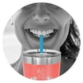 thumbnail image 3 of God is Good Tumbler 30 oz - Laser Engraved w/ Clear Lid - Stainless Steel - Vacuum Insulated - Double Walled - Travel Mug - faith jesus christianity christian - Blue, 3 of 4