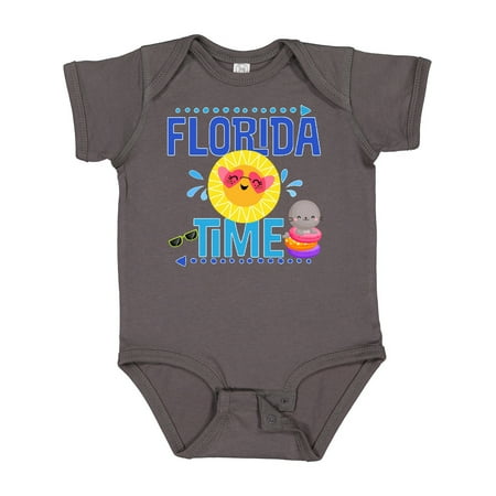 

Inktastic Florida Time Summer Vacation Gift Baby Boy or Baby Girl Bodysuit