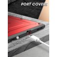 thumbnail image 4 of IBAOLEA UB Pro Series Étui pour iPad Pro 12.9 Pouces Sortie 2020, Supporte la Charge du Crayon Apple avec Protecteur d'Écran Intégré Étui de Protection Robuste avec Support (Rouge Métallique) Rouge Métallique, 4 of 7