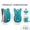 thumbnail image 3 of Mochila de Senderismo G4Free Ligera 10L/15L Plegable e Impermeable, 3 of 8