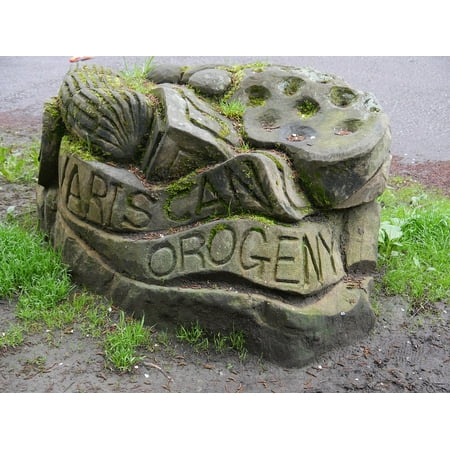 Alabaster Stone Carvings LAMINATED POSTER Sculpture Stone Outdoor Carvings Rock Nature Poster Print 24 x 36 ()