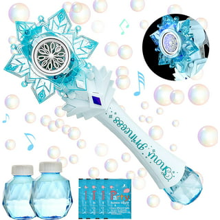 Maxx Bubbles Bubble Barrage – Bubble Gun for Outdoors | Kids Summer Toy |  Includes Bubble Solution and Dip Tray – Sunny Days Entertainment