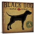 thumbnail image 1 of Global Gallery's 'Black Dog at Show No VT' By Ryan Fowler Stretched Canvas Wall Art, 1 of 4