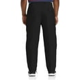 thumbnail image 2 of Harbor Bay by DXL Men's Big and Tall Continuous Comfort Cargo Pants, Black, 52W x 28L, 2 of 8
