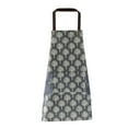 thumbnail image 1 of **PVC Cooking Apron for Women with Absorbent Coral Fleece Towels, Adjustable Neck & Waist Straps, Double Pockets, Lightweight & Waterproof Kitchen Apron for Cooking, Baking, Cleaning (72x68cm)**, 1 of 7