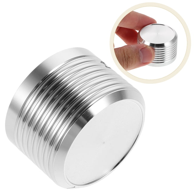 Houderco Control De Volumen Para Guitarra En Metal Plateado Con En Espiral Y Ajuste Preciso