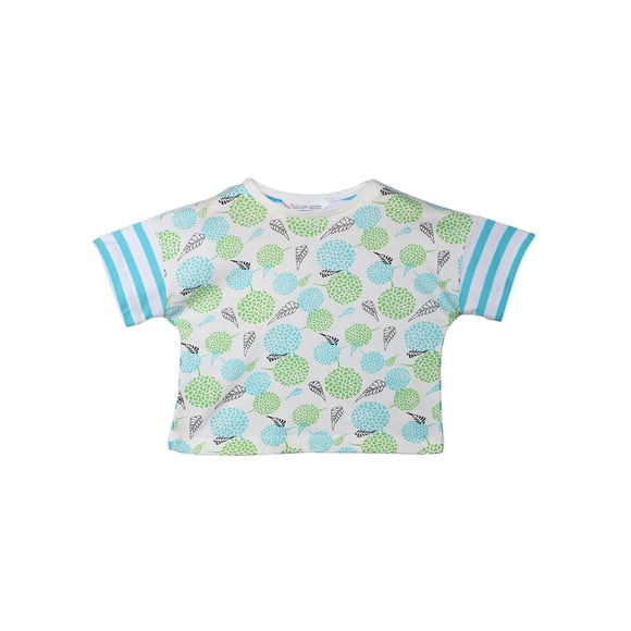 Camiseta Beebay estampado mix and match turquesa 8 años