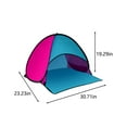 thumbnail image 3 of PPgejGEK Beach Head Tent, Automatic Quick-opening Beach Shade and Sun Protection Head Tent for Beach Swimming Pool Reduced Price, 3 of 6