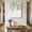 Sage Green White, variant on Ships Next Day Canvas Wall Art 16"x16", Eucalyptus Leaves Wood Framed Canvas Print Painting, Sage Green Spring Summer Botanical Ready to Hang Picture Wall Decor for Home Bedroom Kitchen Office